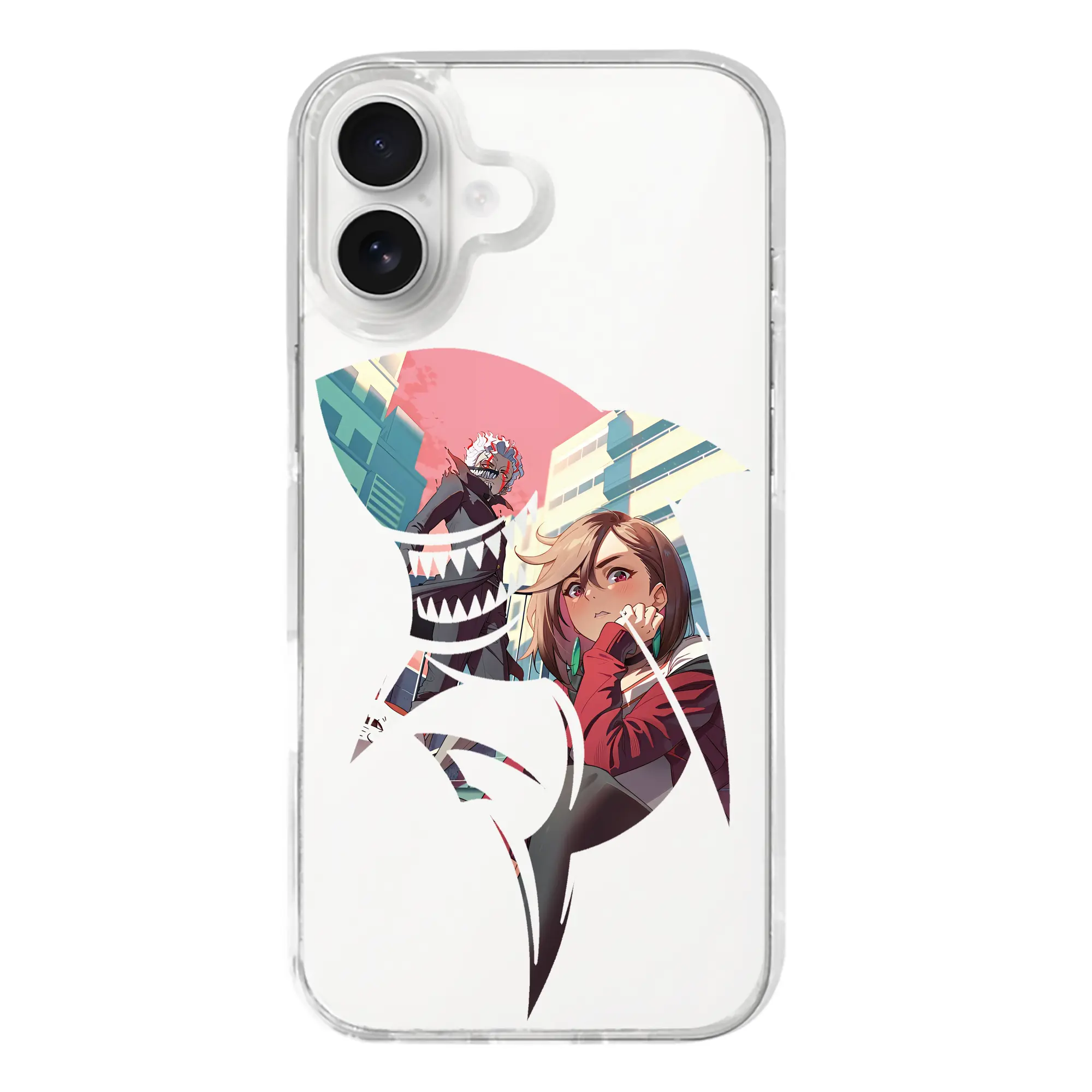 ダンダダン グッズ,綾瀬桃 - iPhone 17シリーズ 透明スマホケース – 薄型・耐衝撃・精密フィット保護カバー